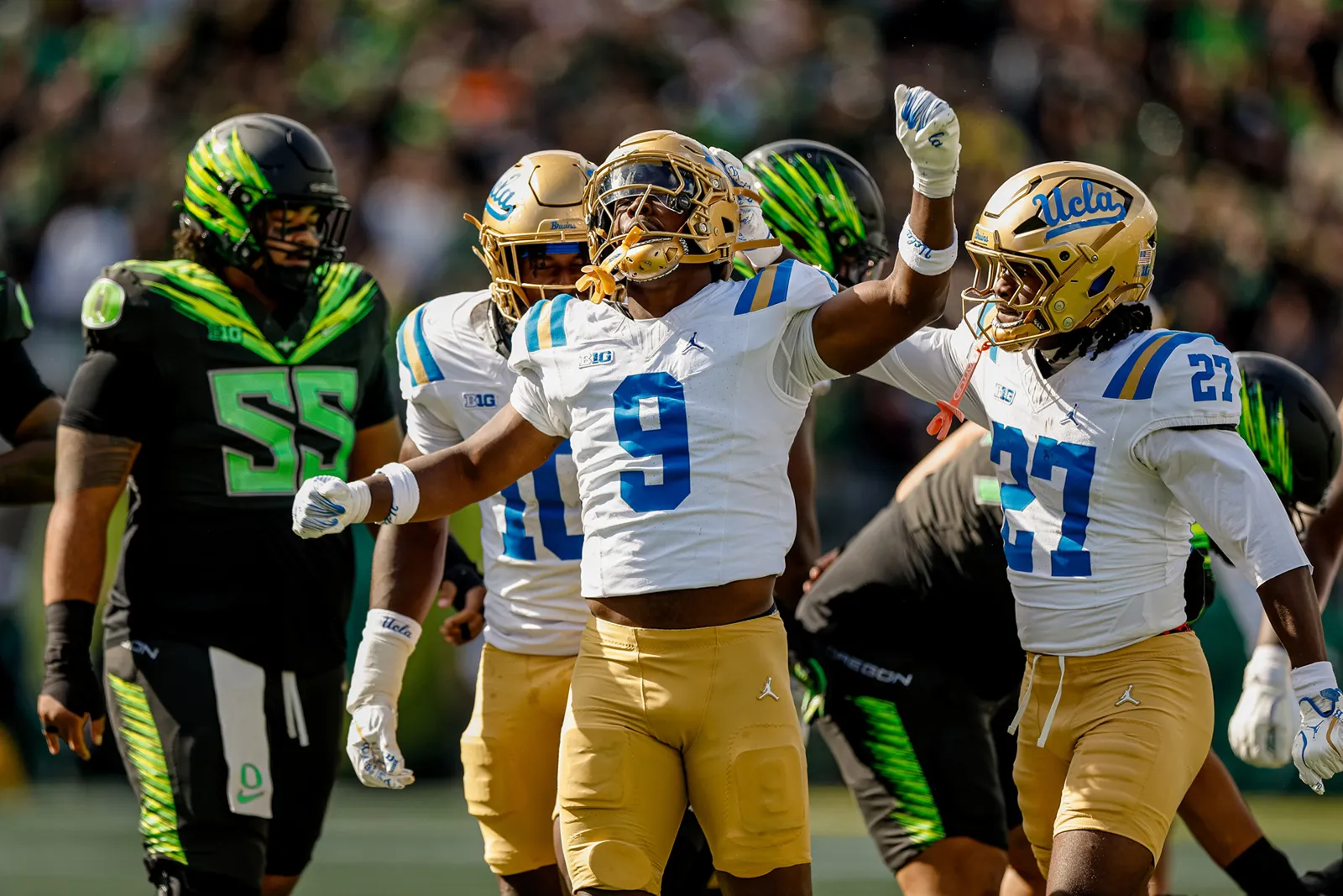 UCLA at Oregon, October 10, 2026