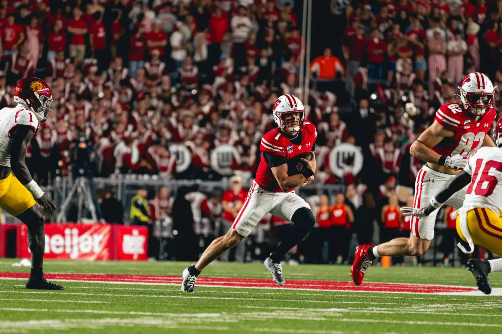 Wisconsin vs. USC - Colton Joseph, October 24, 2026.